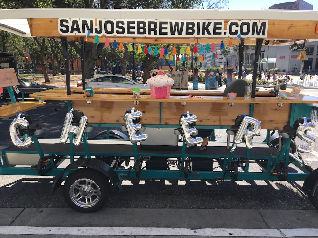 6 Tips on Maximizing your San Jose Brew Bike Birthday! San Jose Brew Bike